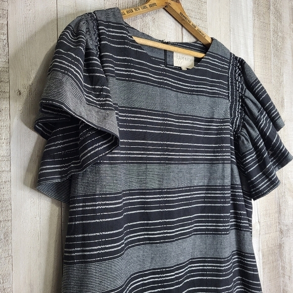 Anthropologie Moon River Denmark Dress. Size Large. Black & White. - Picture 8 of 10